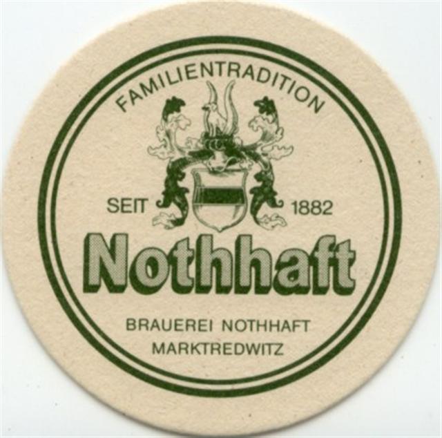 marktredwitz wun-by nothhaft noth rund 2a (215-brauerei nothhaft-gr�n)